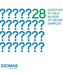 28 вопросов ESOMAR в помощь исследователям, заказывающим онлайн-выборки